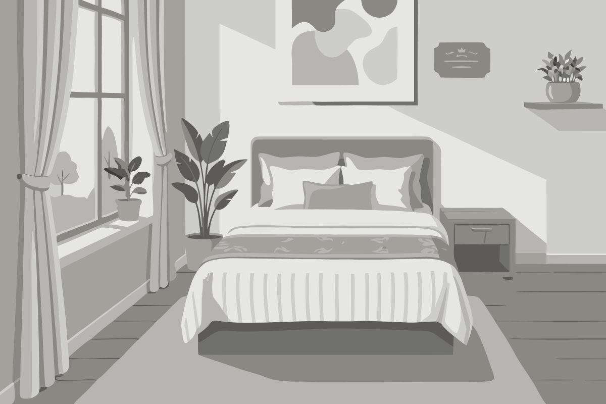 Bed in 6-Bed Dormitory Room with Air-conditioning